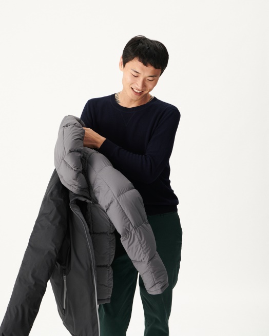 Jott Noir/antraciet Extreem Koud Omkeerbaar Donsjack Met Capuchon Aspen