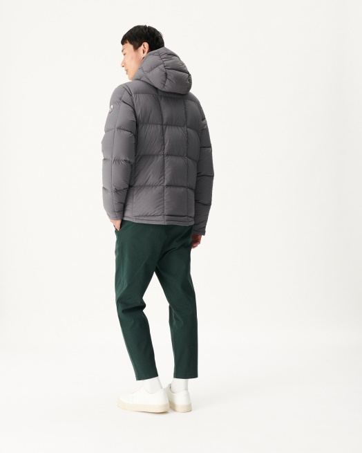 Jott Noir/antraciet Extreem Koud Omkeerbaar Donsjack Met Capuchon Aspen