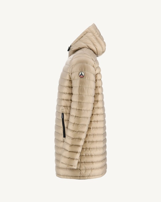 Jott Noir/beige Omkeerbaar Licht Pufferjack Amsterdam