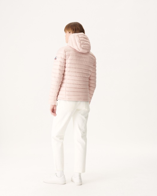 Jott Omkeerbaar Donsjack Noir/rose Pale Vienna