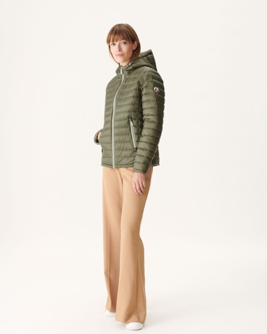 Jott Omkeerbaar Donsjack Sauge/leger Vienna