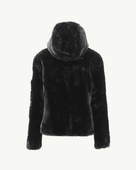 Jott Omkeerbaar Donsjack Zwart Gala