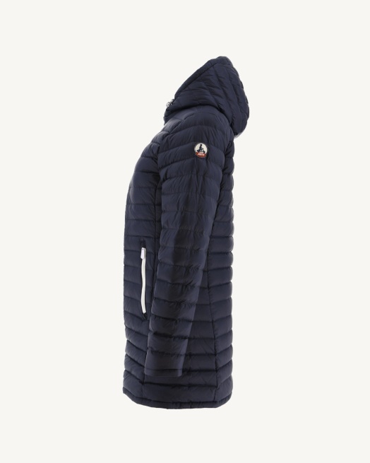 Jott Omkeerbaar Licht Donsjack Blanc/marine Moscou