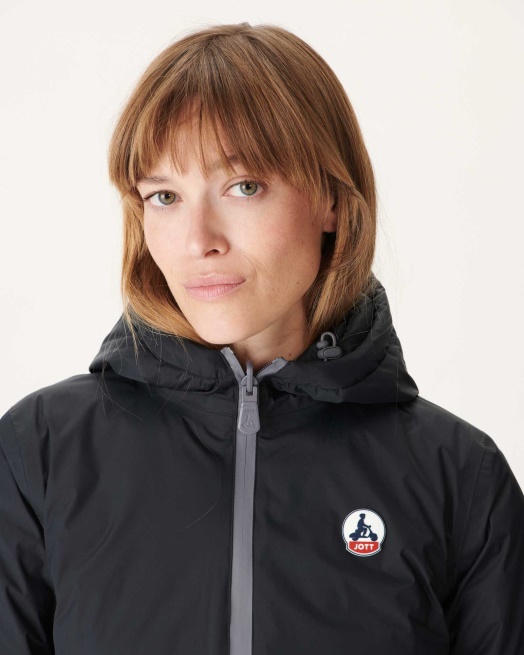 Jott Omkeerbaar Licht Donsjack Noir Moscou