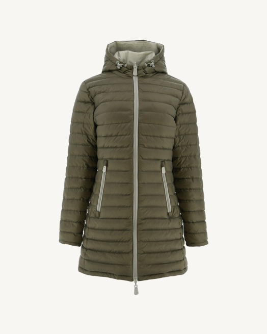 Jott Omkeerbaar Licht Donsjack Sauge/leger Moscou