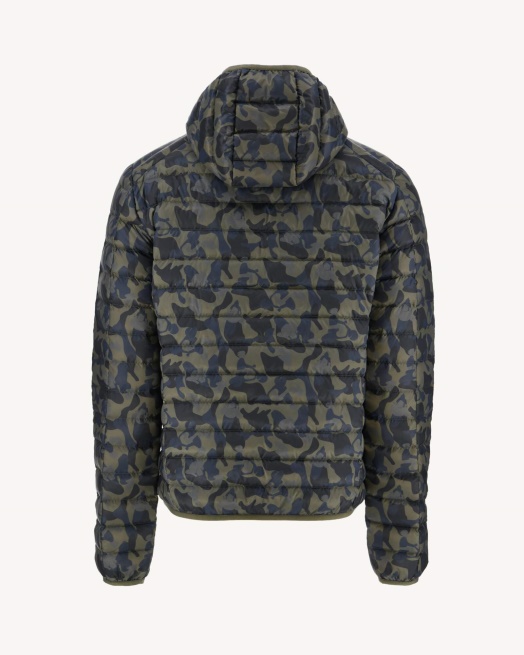 Jott Print Militaire Licht Donsjack Nico