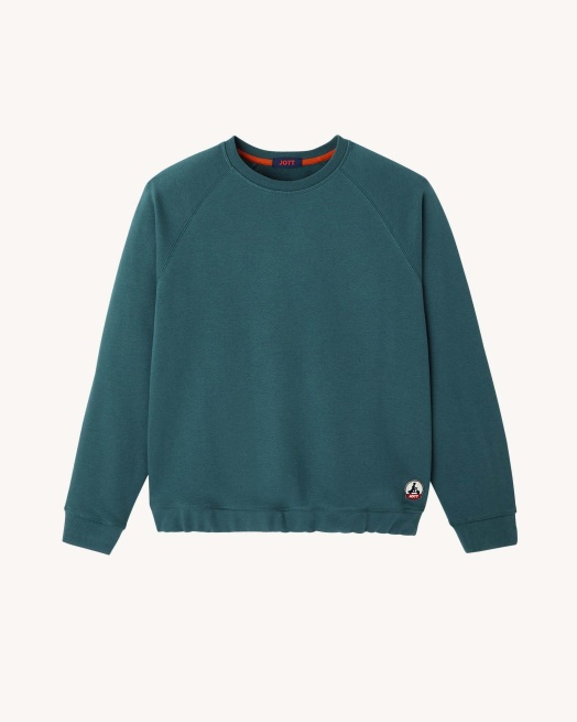 Jott Vert Fonce Sweatshirt Regeren