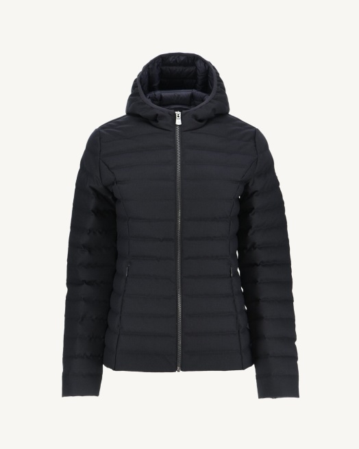Jott Warm Marine Donsjack Met Capuchon Cloe