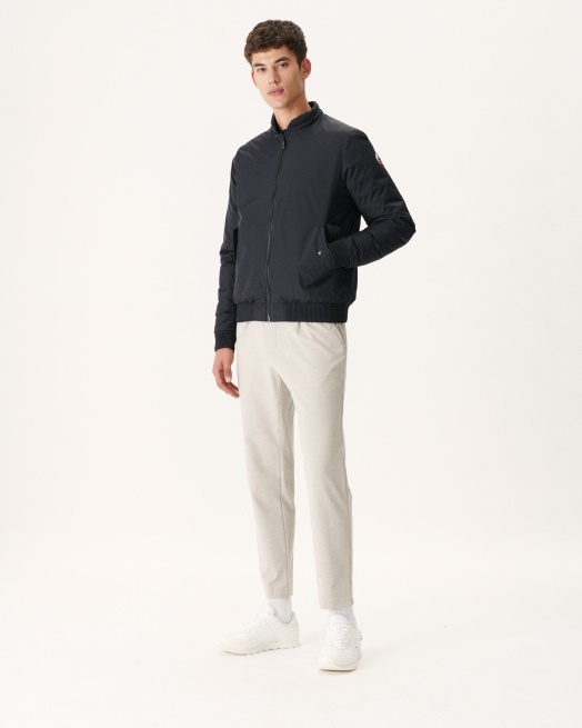 Jott Zwart/beige Omkeerbaar Donsjack Bombay