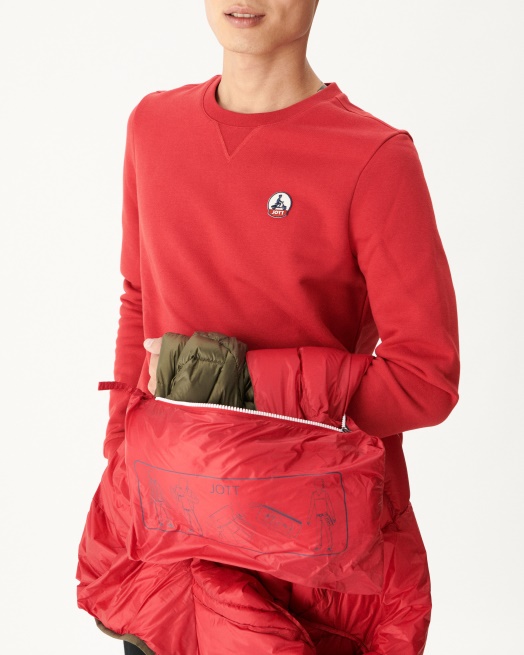 Leger Donsjack Met Capuchon Nat Jott