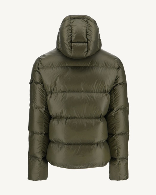 Leger Extreem Koud Donsjack Met Capuchon Java Jott