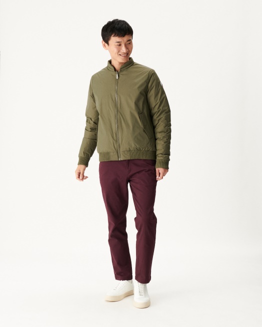 Leger/beige Omkeerbaar Donsjack Bombay Jott