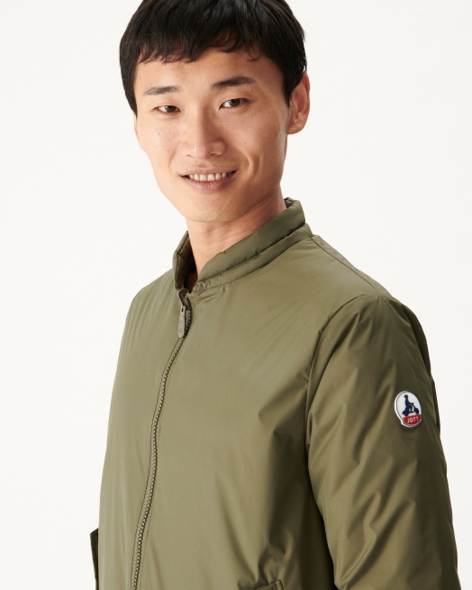 Leger/beige Omkeerbaar Donsjack Bombay Jott