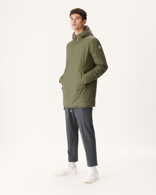 Leger/beige Omkeerbaar Licht Pufferjack Amsterdam Jott