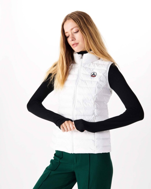 Licht Mouwloos Donsjack Blanc Seda Jott