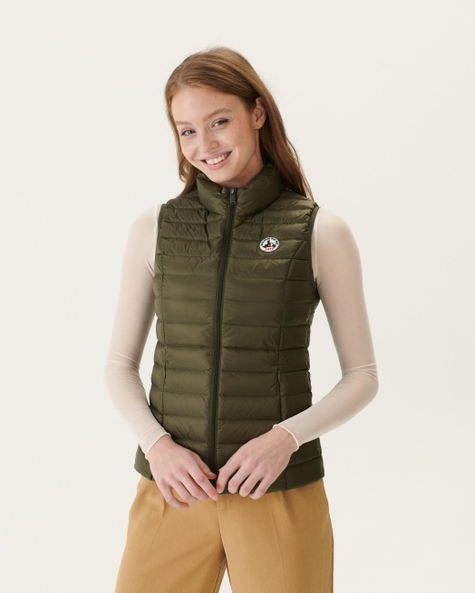 Licht Mouwloos Donsjack Jott Army Seda