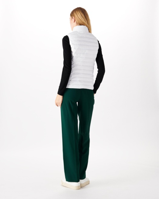 Licht Mouwloos Donsjack Wit Seda Jott