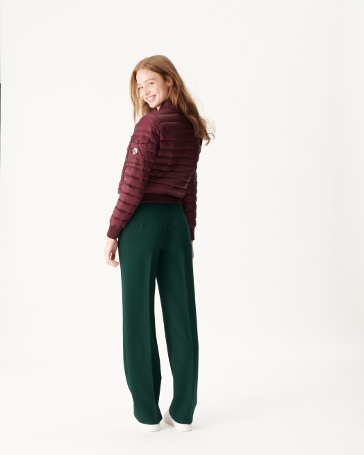 Lichtgewicht Donsjack Aubergine Emmy Jott