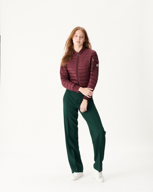 Lichtgewicht Donsjack Aubergine Emmy Jott