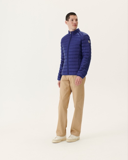 Lichtgewicht Donsjack Dark Denim Mat Jott