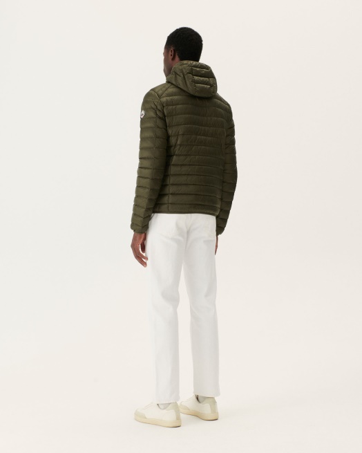 Lichtgewicht Donsjack Met Capuchon Leger Nico Jott