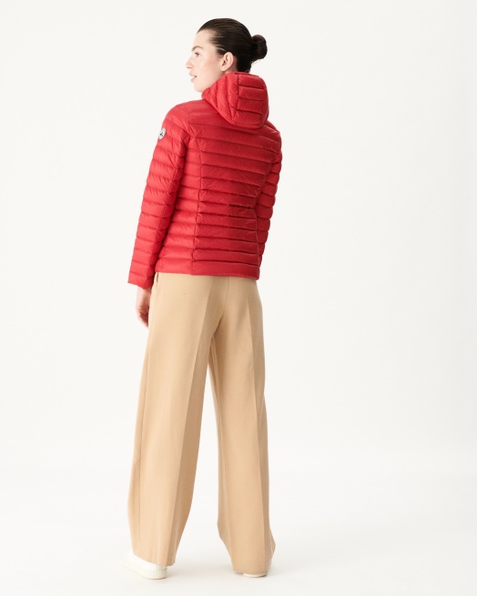 Lichtgewicht Donsjack Met Capuchon Rouge Cloe Jott