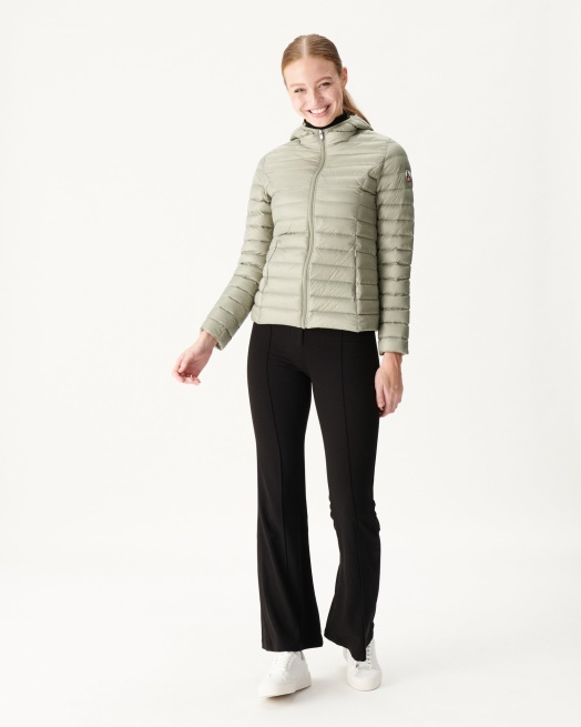 Lichtgewicht Donsjack Met Capuchon Sauge Cloe Jott