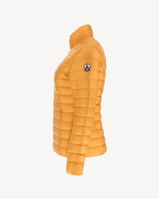 Lichtgewicht Donsjack Mosterdgeel Cha Jott