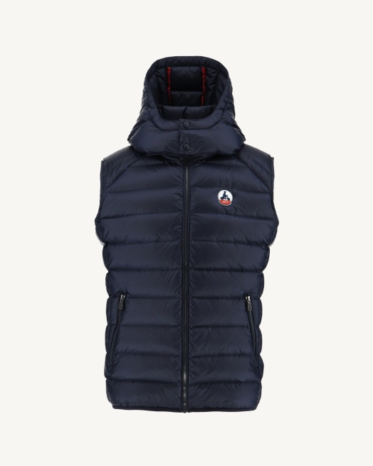 Marine Extreem Koud Mouwloos Donsjack Zilver Jot