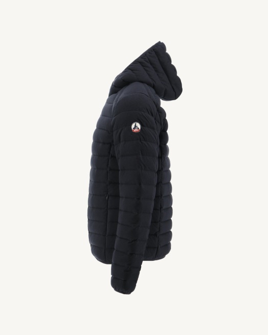 Marine Jott Donsjack Met Capuchon Nico