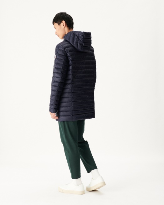 Marine Licht Donsjack Met Capuchon Florent Jott