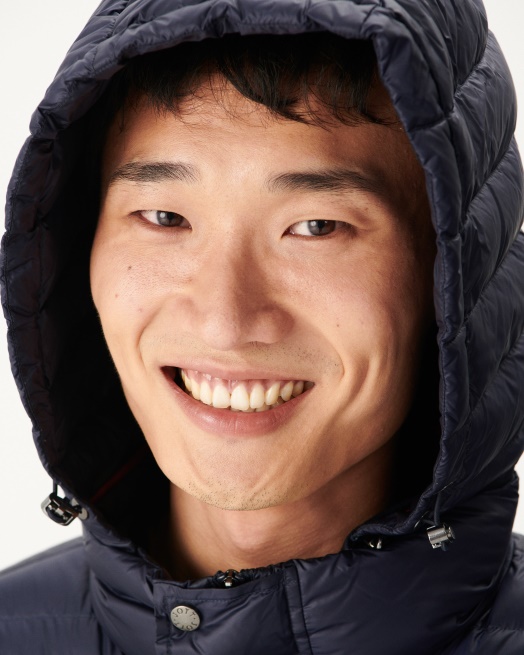 Marine Licht Donsjack Met Capuchon Florent Jott