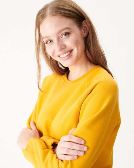 Moutarde Sweatshirt Reg Jott