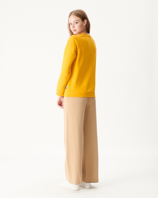 Moutarde Sweatshirt Reg Jott