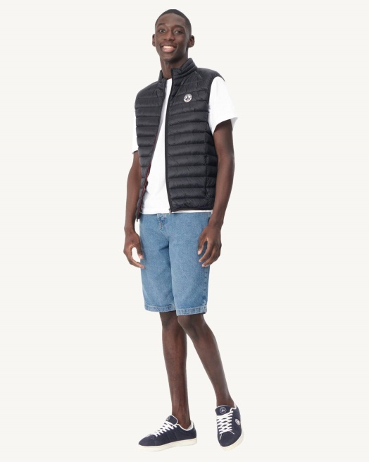 Mouwloos Donsjack Noir Tom Jott