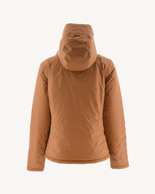 Omkeerbaar Donsjack Caramel/moutarde Vienna Jott