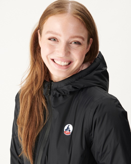 Omkeerbaar Licht Donsjack Noir/rose Pale Moscou Jott