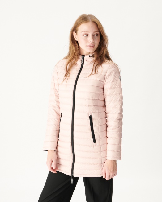 Omkeerbaar Licht Donsjack Noir/rose Pale Moscou Jott