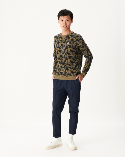 Print Militaire Sweatshirt Braga Jott