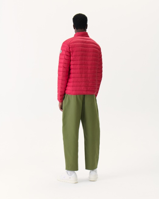 Rood Lichtgewicht Donsjack Mat Jott
