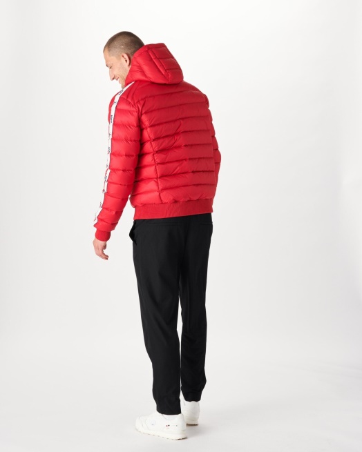 Rouge Extreem Koud Donsjack Met Capuchon Ankara Jott