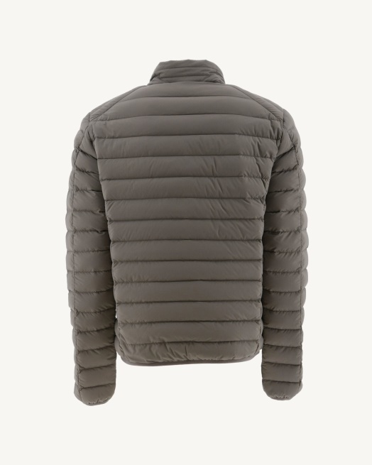 Taupe Aragon Lichtgewicht Stretch Puffer Jack Jott