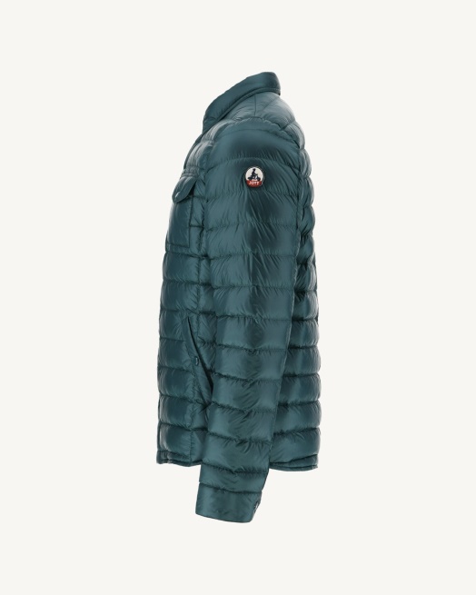 Vert Fonce Licht Donsjack Cris Jott