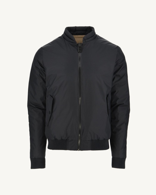 Zwart/beige Omkeerbaar Donsjack Bombay Jott