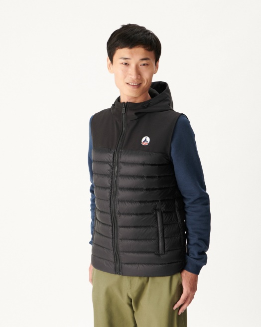 Jott Noir Mouwloos Donsjack Stan