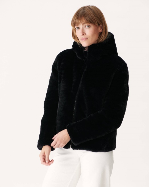 Extreem Koud Omkeerbaar Donsjack Noir Gala Jott