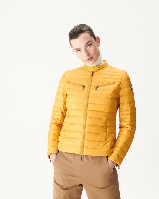 Lichtgewicht Donsjack Moutarde Nina Jott