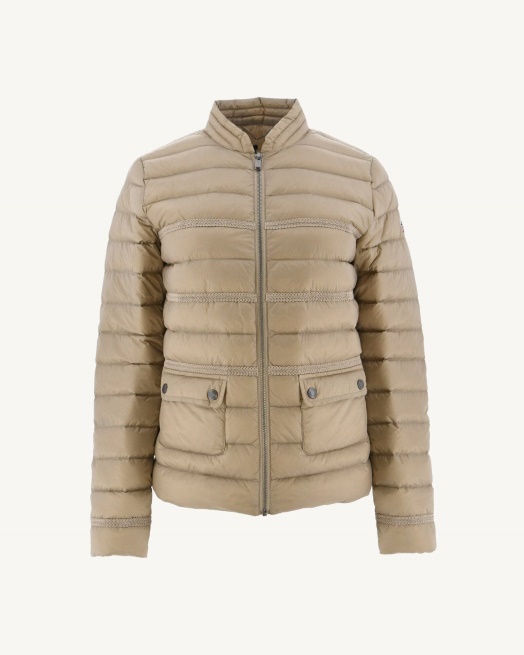 Jott Beige Andorra Kort Lichtgewicht Jack