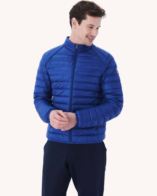 Donker Denim Lichtgewicht Donsjack Mat Jott