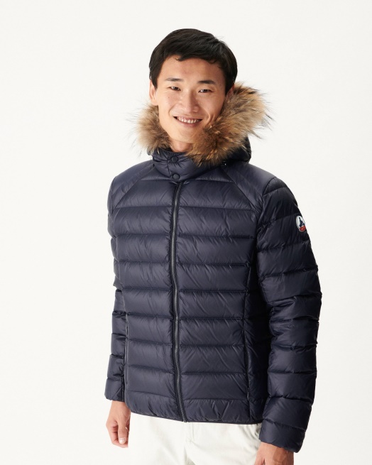Jott Navy Warm Donsjack Prestige